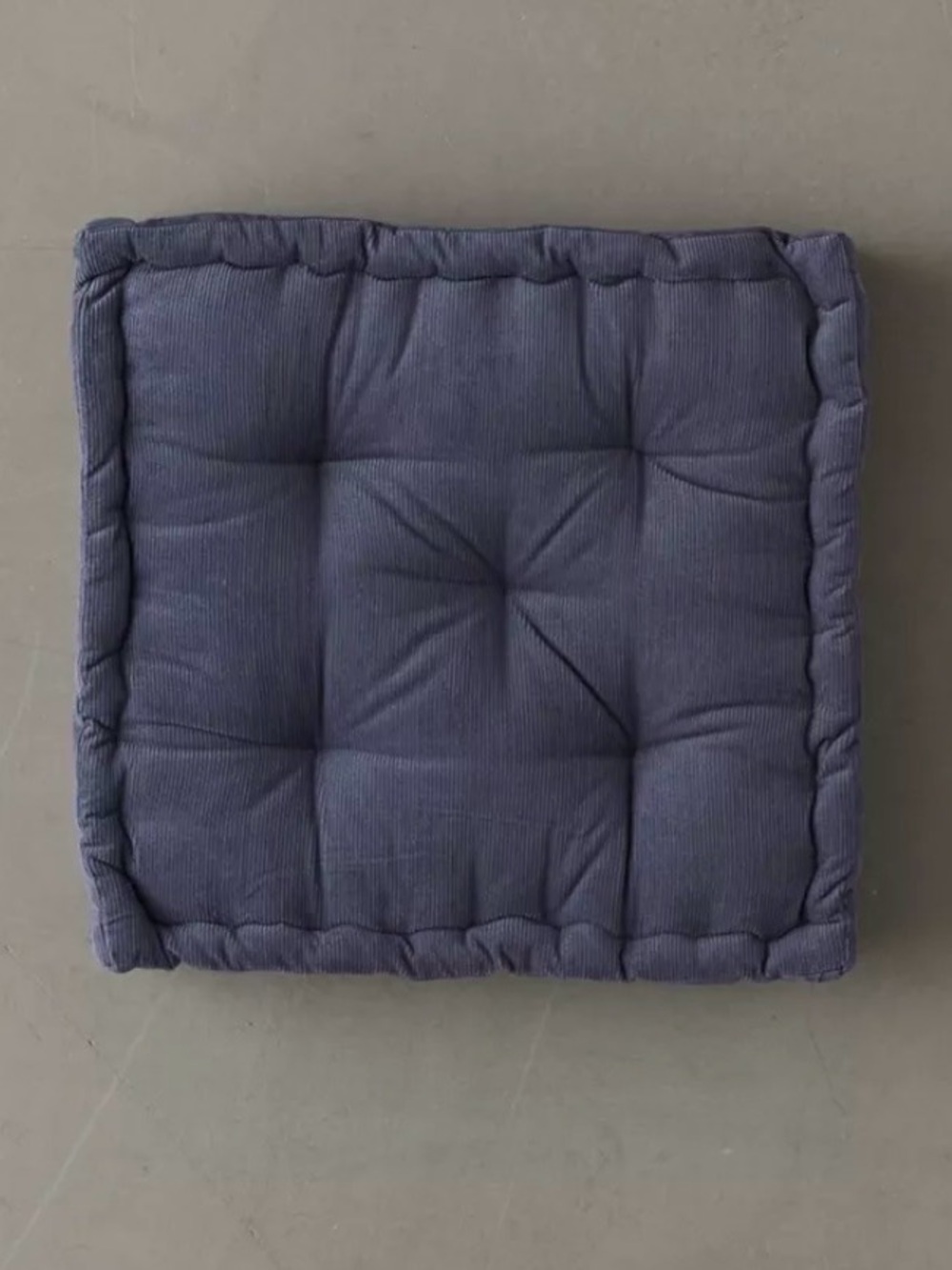 Floor Cushion - Denim Blue